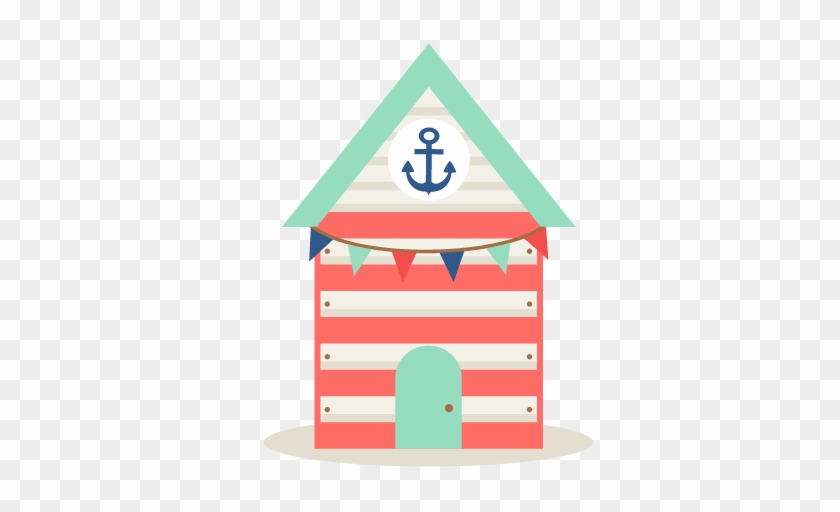 Beach House Svg Cut File Free Svg Cuts Summer Svgs - Clip Art Beach House #312249