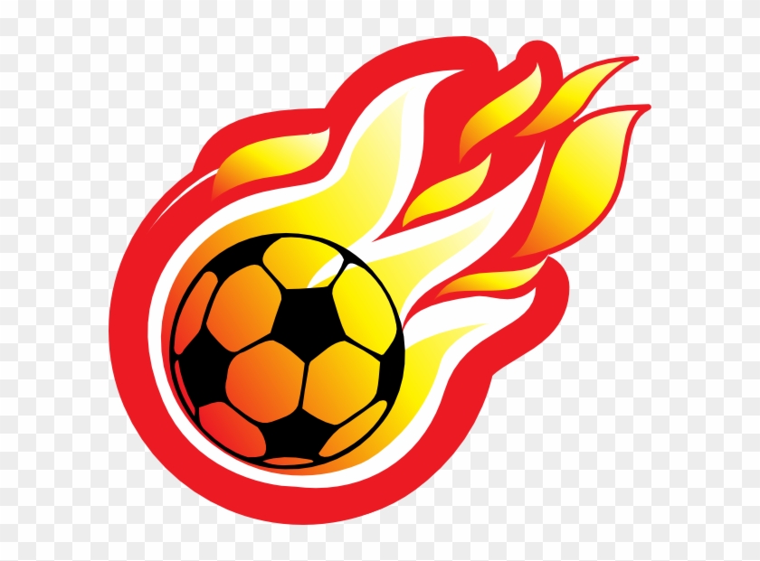 Soccer Fireball Clip Art At Clker - Fire Clipart #314788