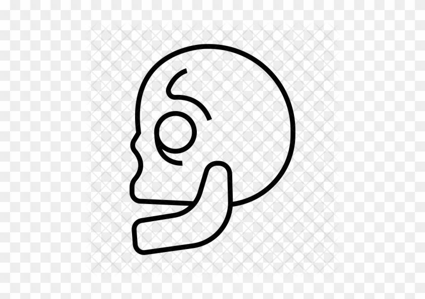 Skull Icon - Line Art #315218