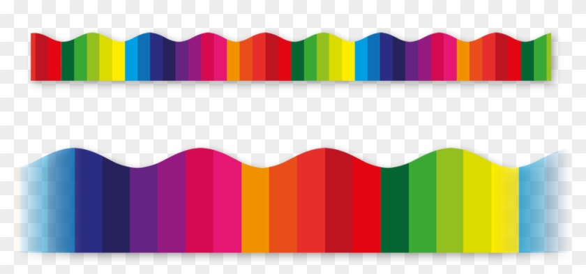 Pastel Rainbow Clip Art - Clipart Borders Transparent Rainbow #315259