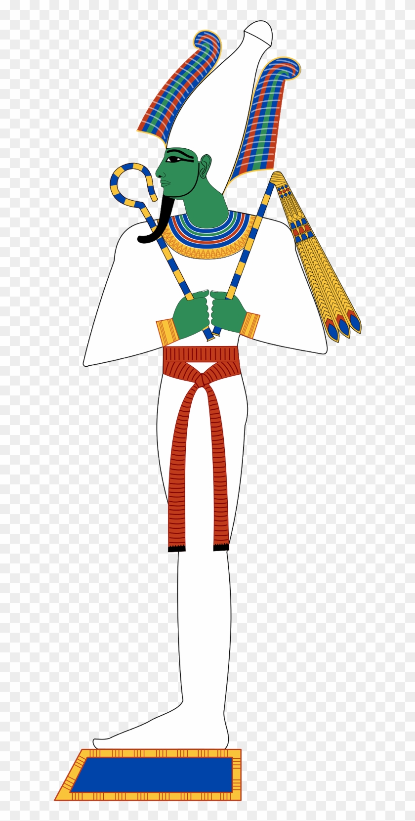 A God Of The Earth And Vegetation, Osiris Symbolized - Osiris Png #316428