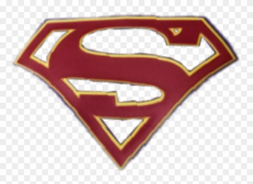 Supergirl Logo By Spider-maguire - Superman-crimson & Gray Shield #317099