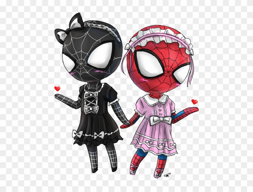 Spider Girls Quick Chibi By Sakurasamichan Best Friend Chibi Png Free Transparent Png Clipart Images Download