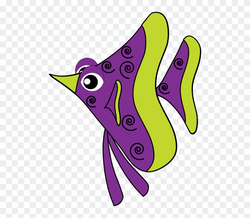 Fish Clipart Colorfull - Clip Art #318405