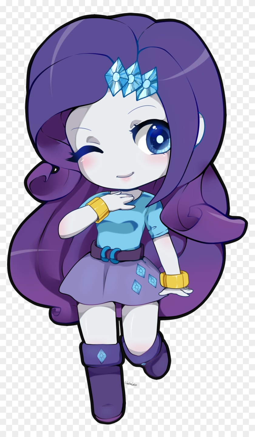 Rarity Equestria Girl Chibi/cute By Choco-cocco - My Little Pony Chibi Rarity #319327