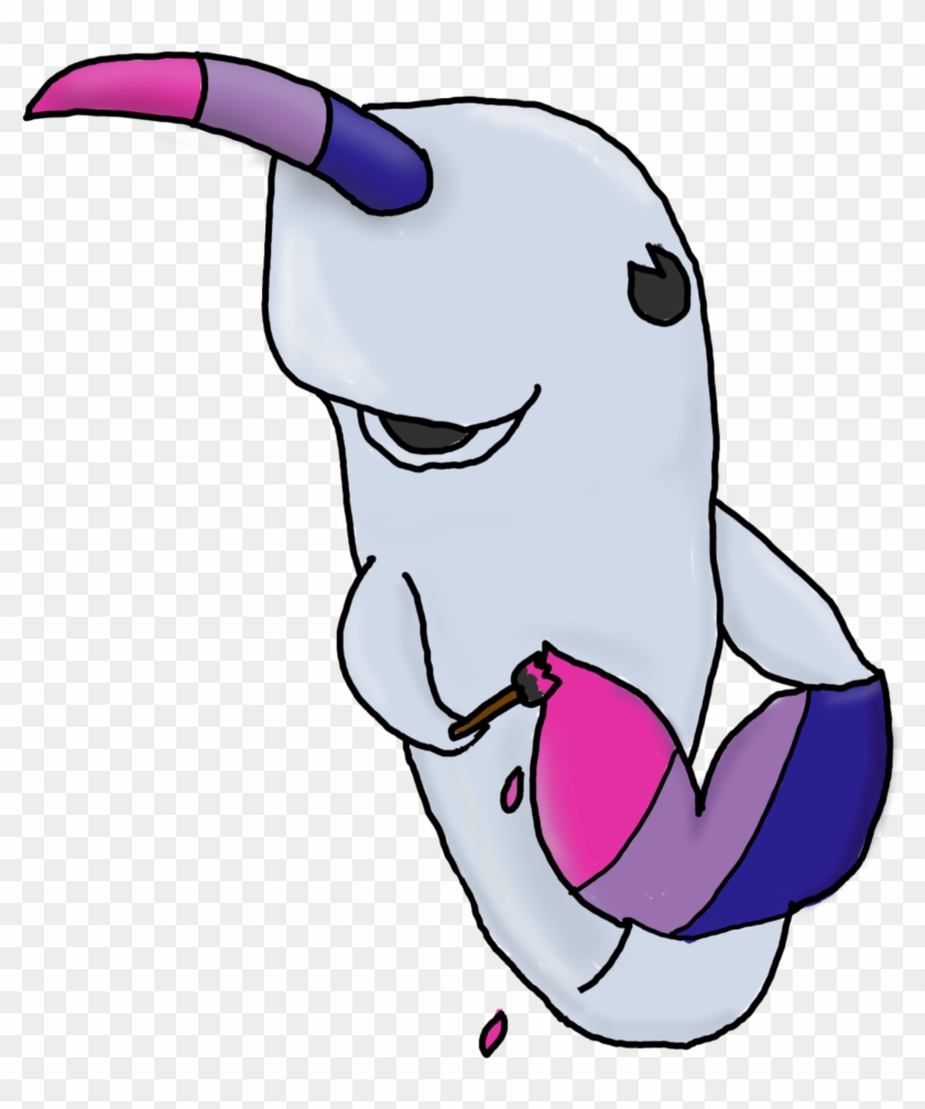 Bi Narwhal - Redbubble #319612