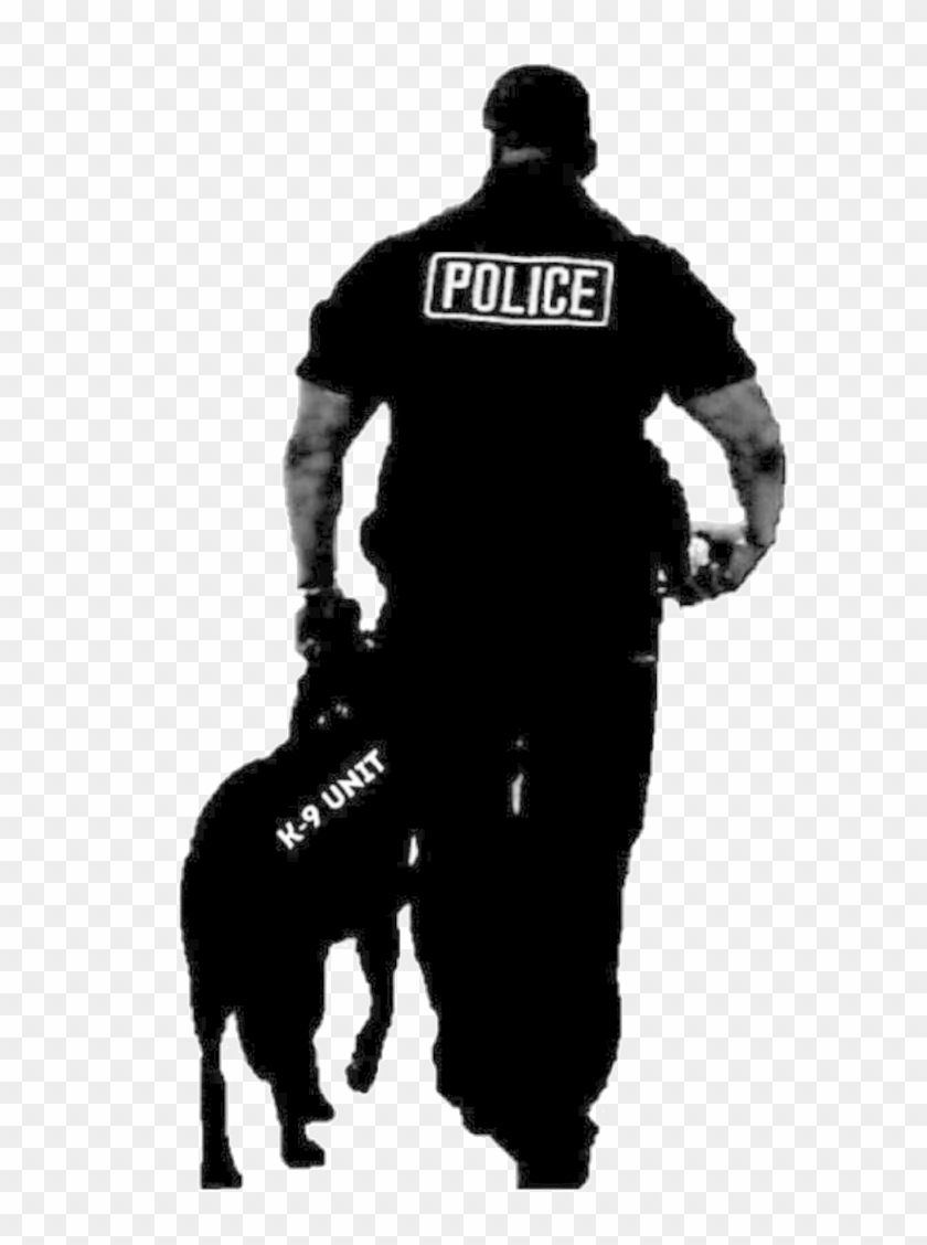 Silhouette Dog Art - Police K9 Silhouette #321609