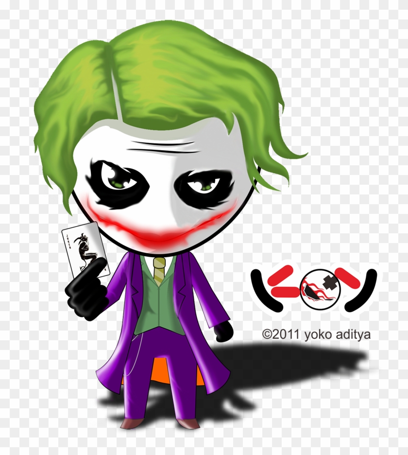 Cute Cartoon Batman And Joker Download - Joker Chibi - Free Transparent ...