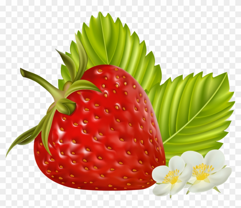 Strawberry Fruit Clip Art - Strawberry Fruit Clip Art #322268