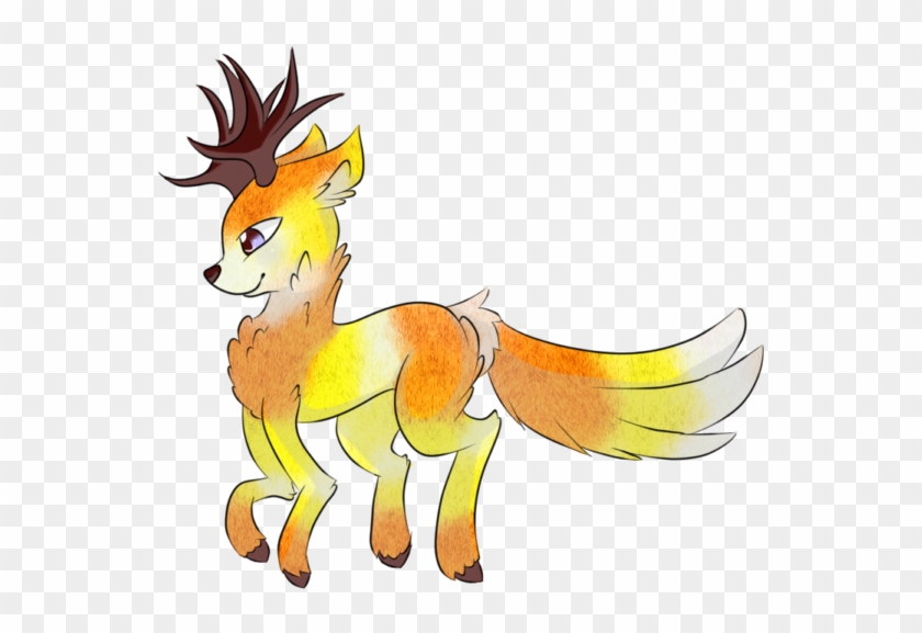 Candy Corn Deer Peacock Closed By Tygerlanders-adopts - August 17 #322342