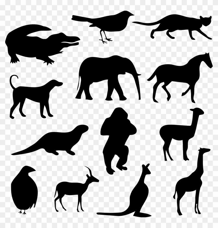 Medium Image - Transparent Animal Silhouettes Png #322354