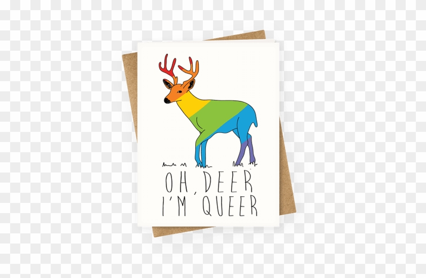 Lgbt - Oh Deer Im Queer Shirt #323723