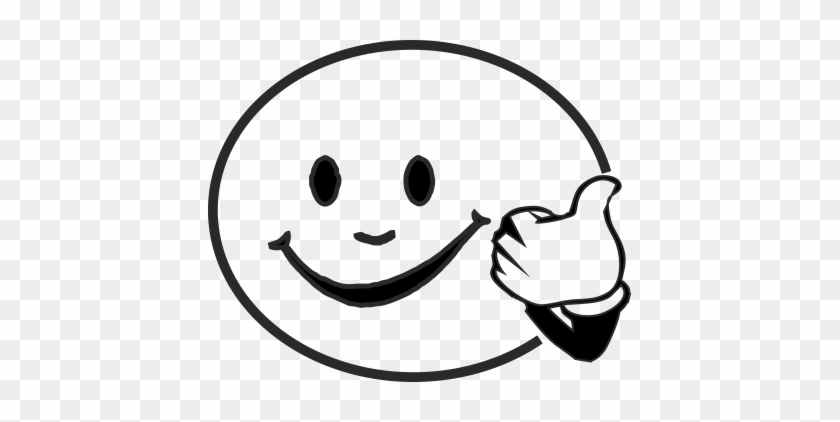 thumbs down black and white clipart