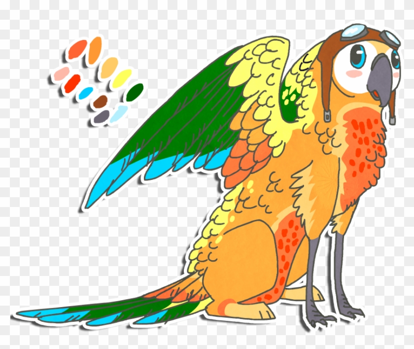 Sun Conure Griff For Sunut By Shroommu - Macaw #324584