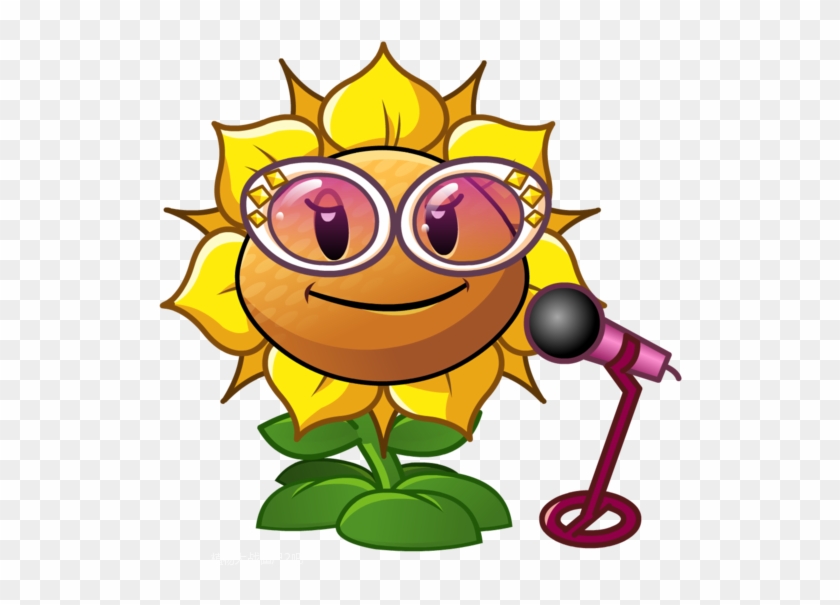 Singing Sunflower 1 - Plants Vs Zombies 2 Sunflower Singer - Free  Transparent PNG Clipart Images Download