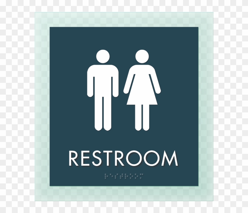 Zoom, Price, Buy - Restroom Sign #325226