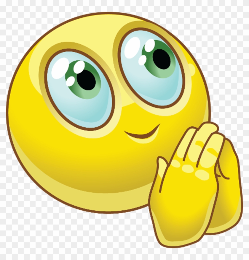 Smiley Png Praying Emoji Free Transparent PNG Clipart Images Download