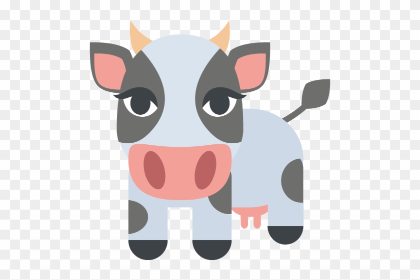 Cow Emoji Vector Icon - Emoji 🐄 #325651