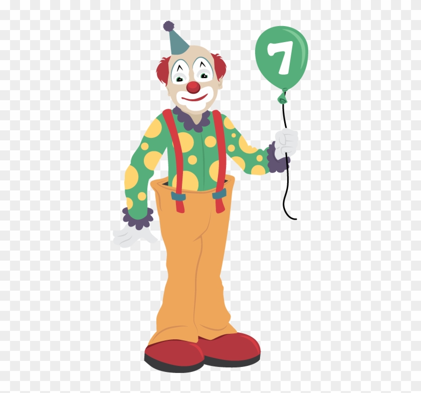 Birthday Clown - Cartoon #326382