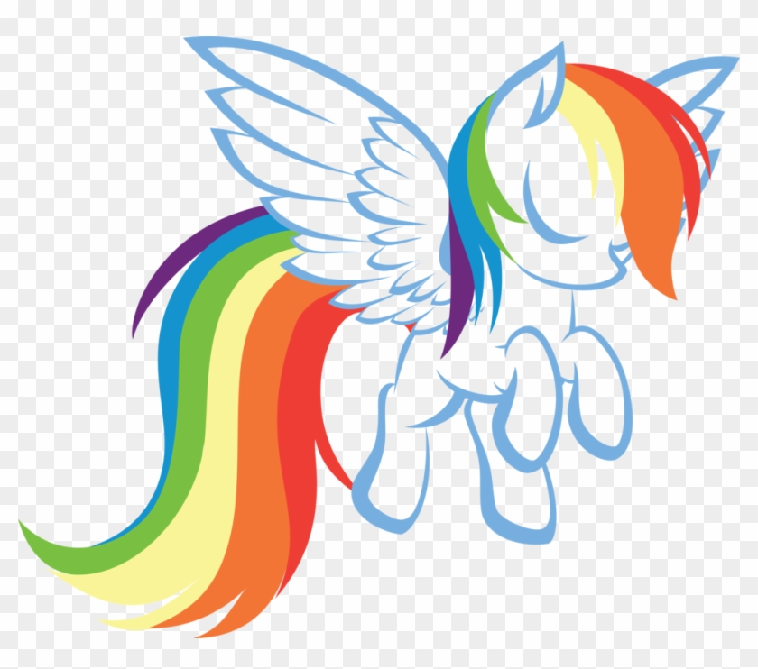 Download Rainbow Dash By Up1ter Free Rainbow Dash Svg Free Transparent Png Clipart Images Download