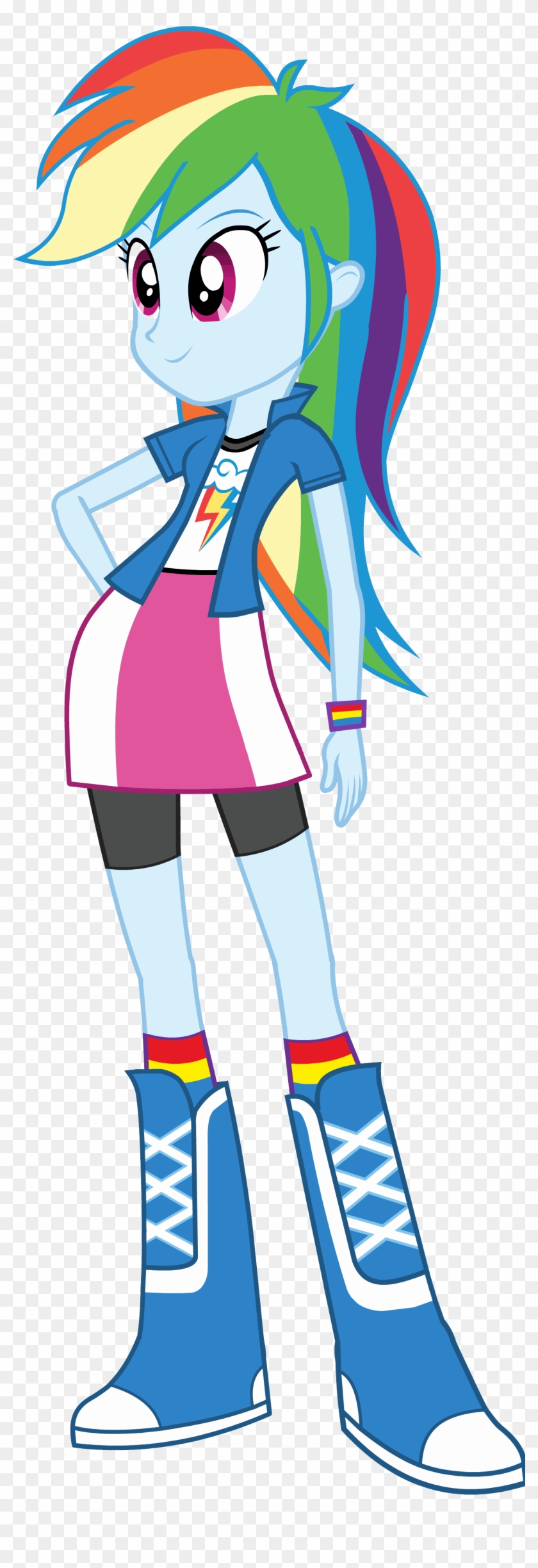 Rainbow Dash Equestria Girls - My Little Pony Equestria Girl Rainbow Dash #327807
