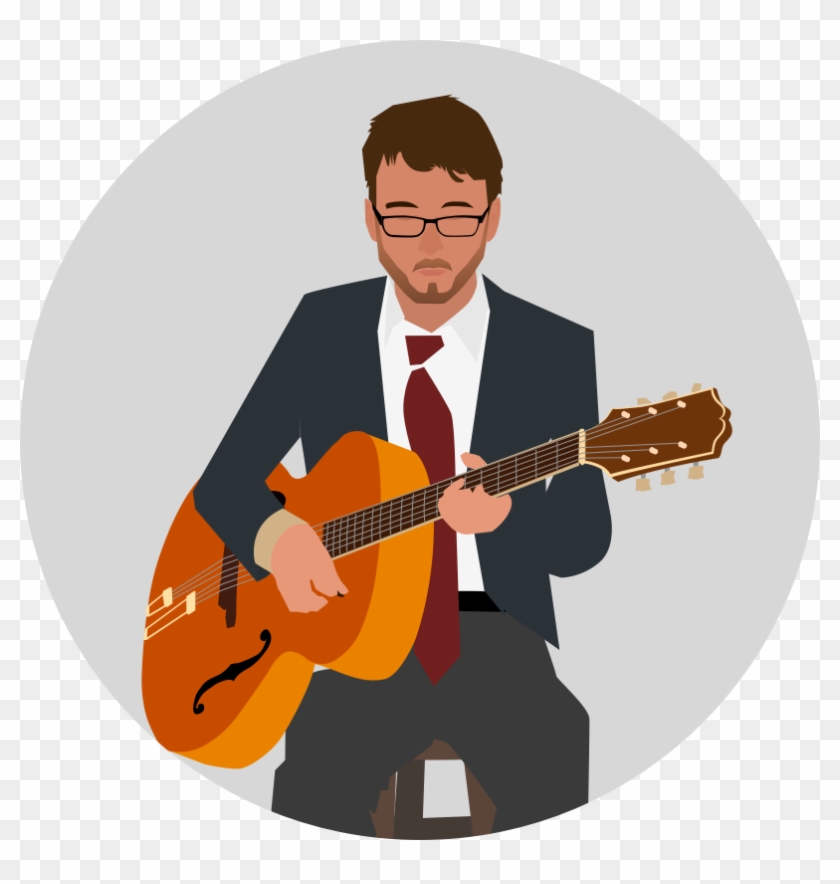 Portrait - Acoustic Guitar - Free Transparent PNG Clipart Images Download