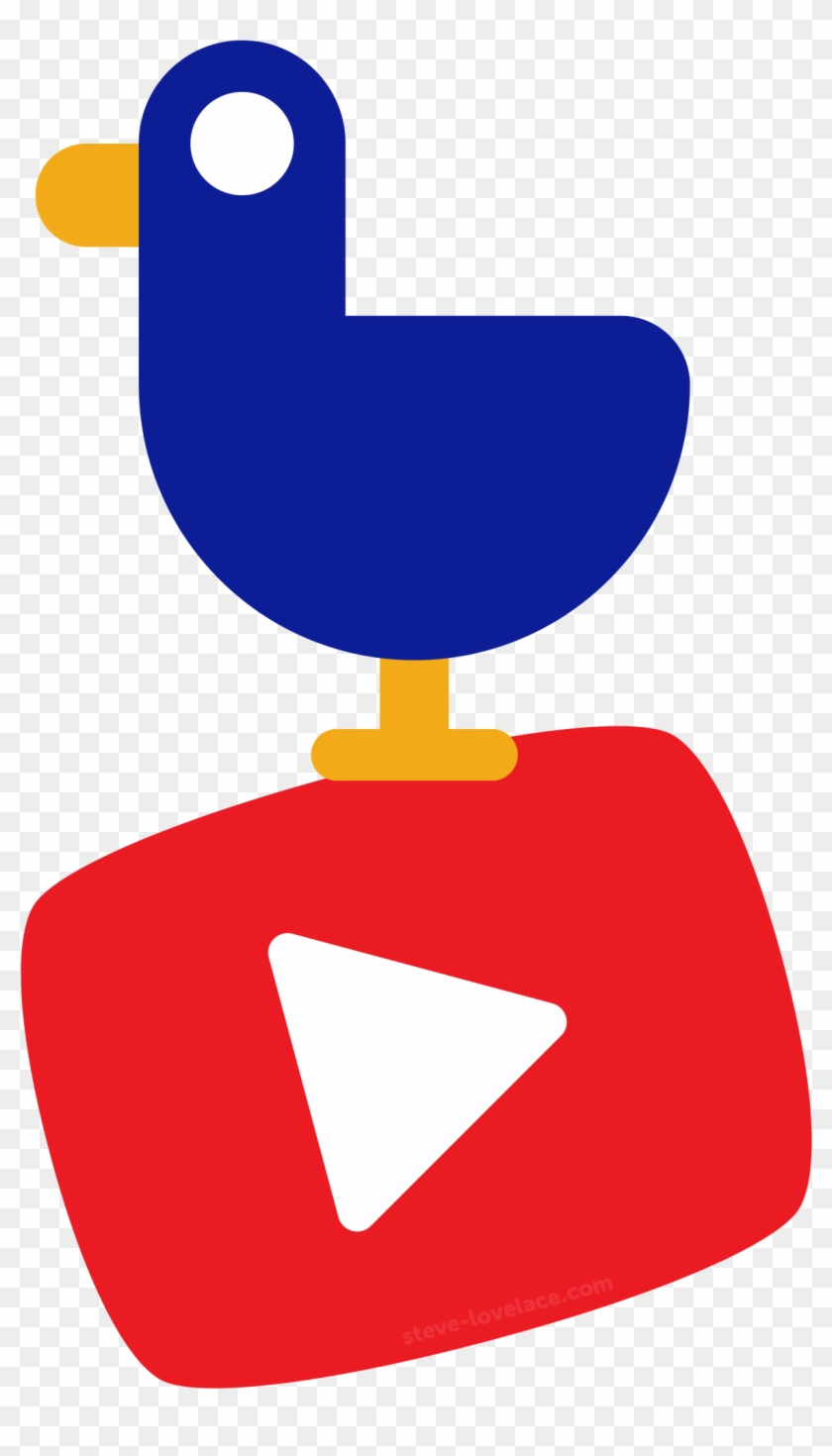 Kurz Gezagt-style Bird On Youtube Logo - Kurzgesagt In A Nutshell Bird #329004