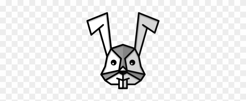 Cute White And Grey Bunny Rabbit, Bunny, Rabbit, Head - Rabbit #329049