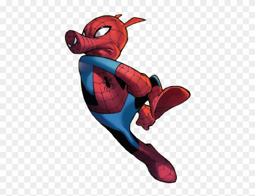 Spider Pig Spider Verse Png By Thesuperiorxaviruiz - Spider Verse Spider Pig #329783