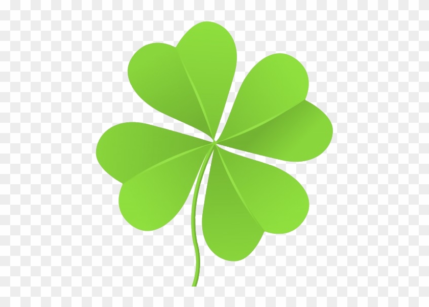 Lady Slot Machine Four Leaf Clover Emoji - Transparent Background Shamrock #331062