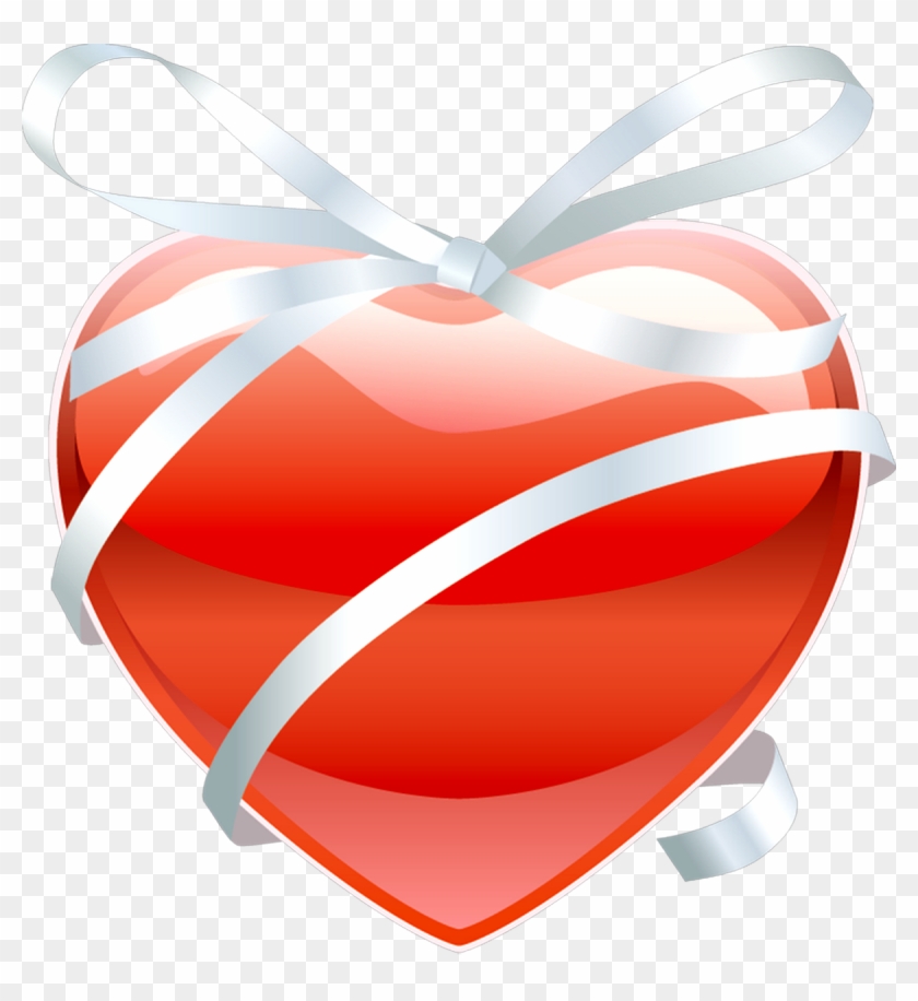 Lív - Lovely Red Heart With a Ribbon
