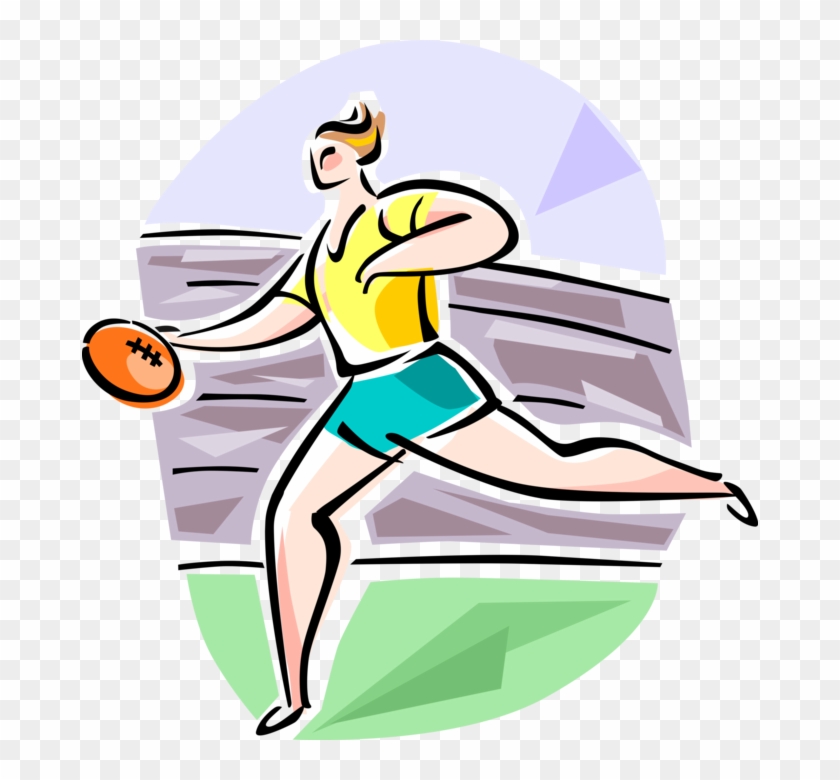 Vector Illustration Of Australian Rules Football Or - Přeštice #333599