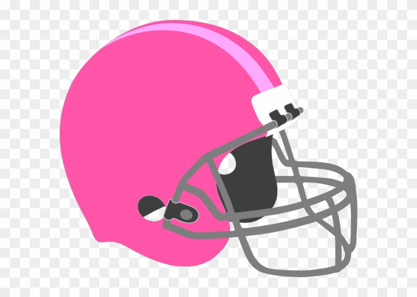 Free Football Cliparts Pink, Download Free Clip Art, - Helmet And Football Drawing #333732