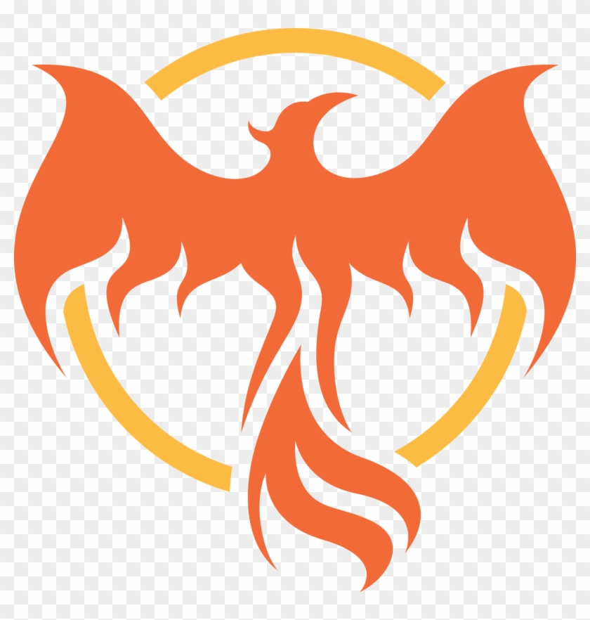 Phoenix Rising From The Ashes Clipart - Free Transparent ...