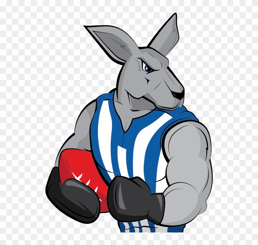 North Melbourne Kangaroos - North Melbourne Kangaroo Cartoon #334097