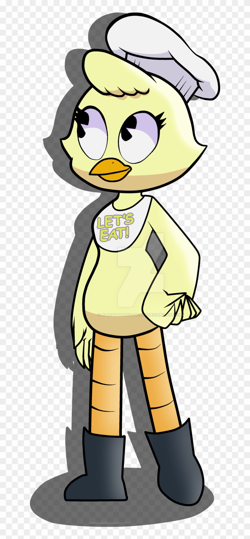 Chica The Chicken By Alejamoreno-brony - Cartoon #335457