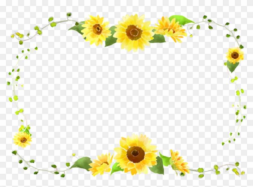 Sunflower Border Frame