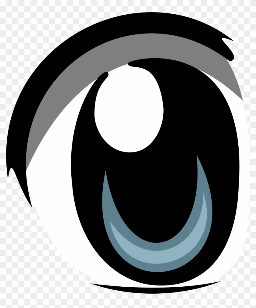 Angry Anime Eyes Color Stroke PNG  SVG Design For TShirts