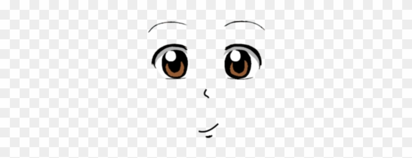 Anime Face Brown Eyes Roblox Roblox Anime Fsce Free Transparent Png Clipart Images Download - roblox anime girl face png