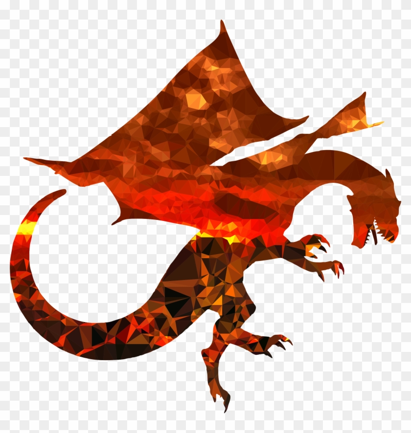 Magma Dragon Bclipart - Magma Clipart #338400