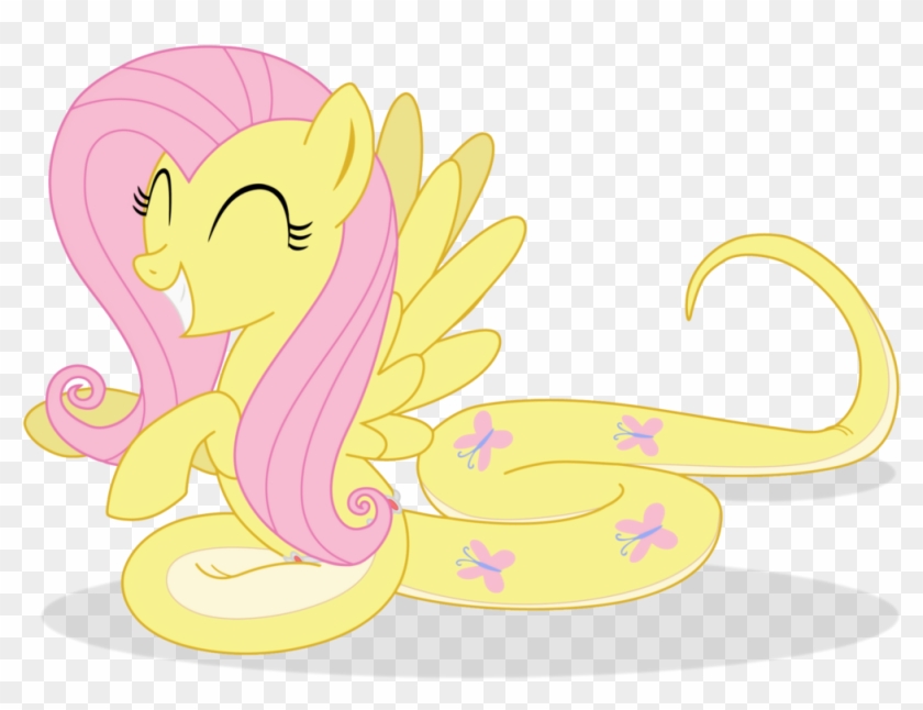 My Little Pony Lxix - Fluttershy As A Snake #338454