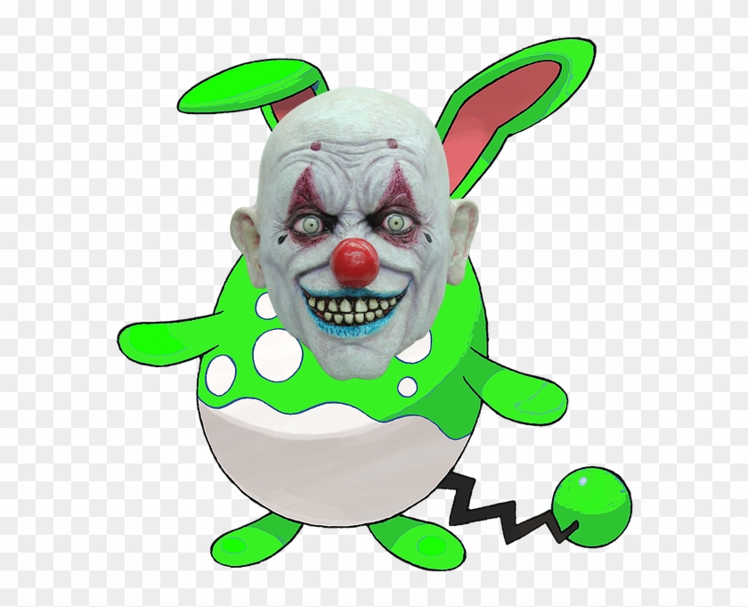 The Green Azumarill Is A Clown By Thegreenazumarill - Crappy The Clown Halloween Mask #338998