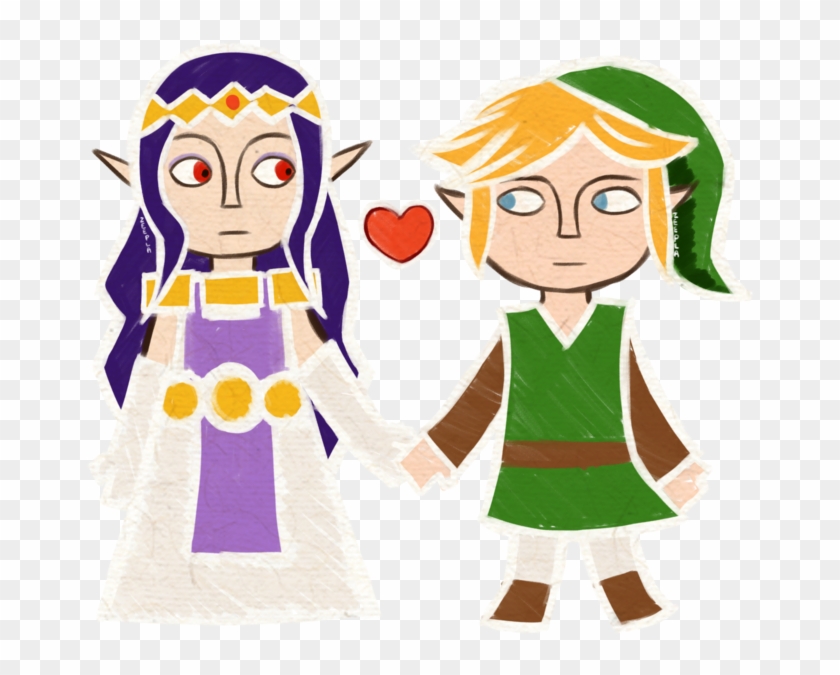 Link And Hilda Drawing By Zeepla - Hilda X Link #341342