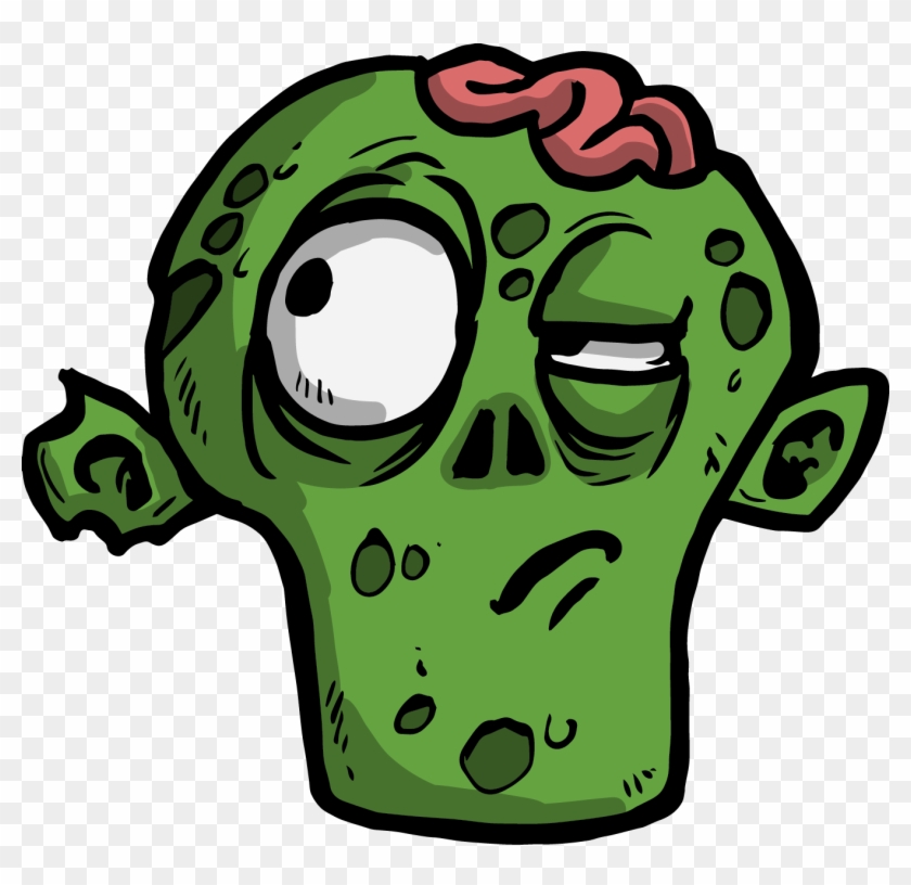 The Zombie Thinking Cartoon Zombie Face Png Free Transparent Png Clipart Images Download - zombies de roblox png