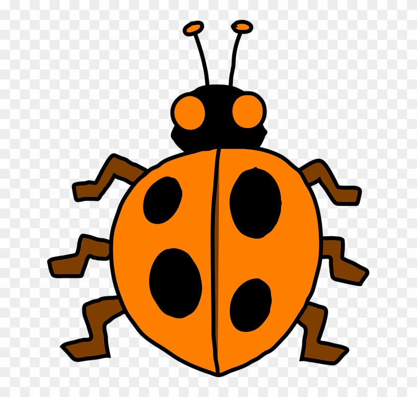 Lady Bug Cartoon 23, - Vector Graphics #343786