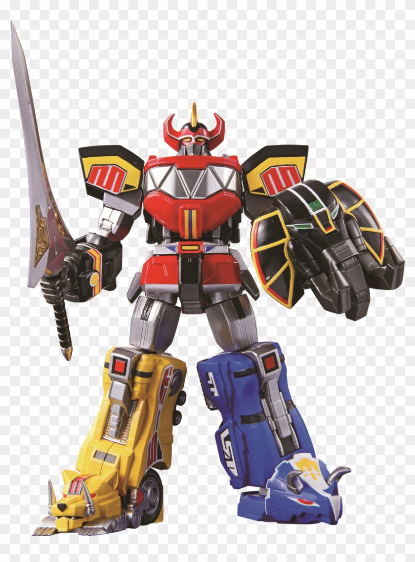 Mighty Morphin Power Rangers Megazord - Free Transparent PNG Clipart