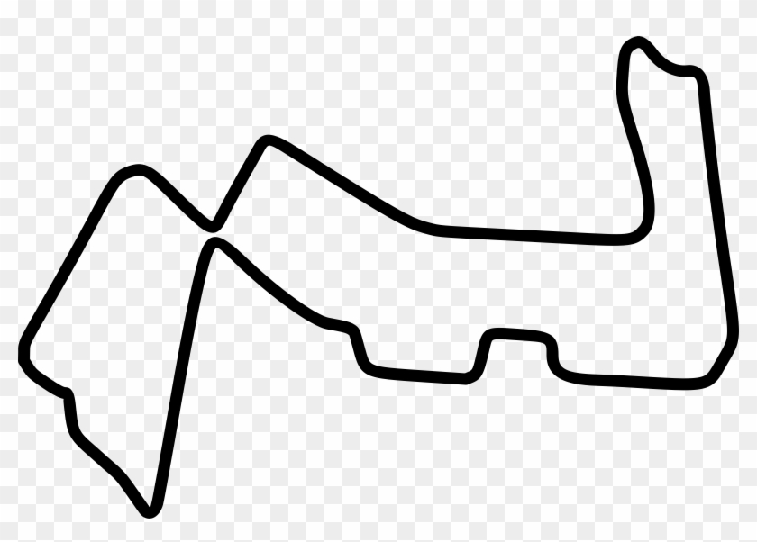 F1 Circuits 2014-2018 - F1 Tracks Black And White #344646