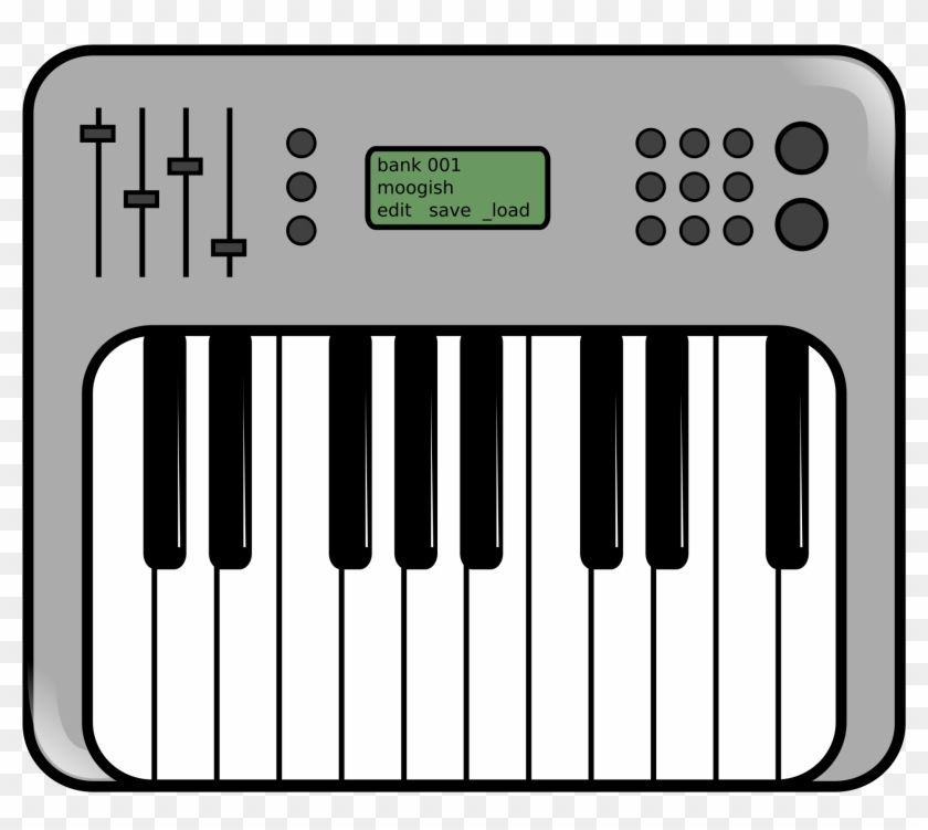 This Free Clip Arts Design Of Digital Synth - Synthesizer Clipart #346508