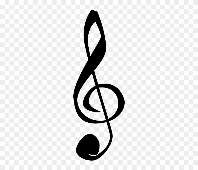 Black, Music, Note, Symbol, Cartoon, Symbols, Bass - Music Note Symbol  Transparent Background - Free Transparent PNG Clipart Images Download