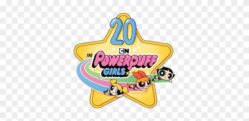 Powerpuff Girls th Anniversary Logo By Jamnetwork Powerpuff Girls Whos Got The Power Free Transparent Png Clipart Images Download